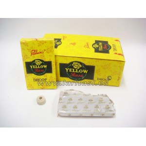 Incenso Padmini Dhoop Sticks Ultimo series Yellow Rose (Pack 12 caixas x 15 stick)